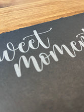 Lade das Bild in den Galerie-Viewer, Schieferplatte .\ Eckig klein