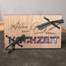 Lade das Bild in den Galerie-Viewer, Geldgeschenk - Zur Hochzeit