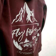 Lade das Bild in den Galerie-Viewer, Hoodie . \ fly fishing ww