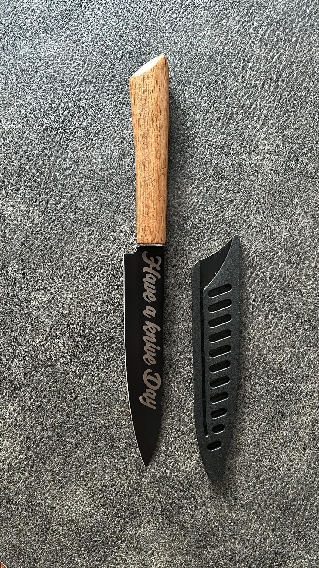 Gravur .\ Messer