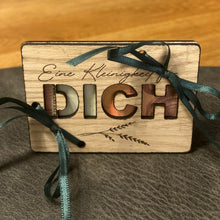 Lade das Bild in den Galerie-Viewer, Geschenkkarte aus Holz - Kleinigkeit für dich
