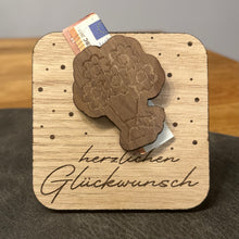 Lade das Bild in den Galerie-Viewer, Gratulationskarte 10x10cm - zur Hochzeit
