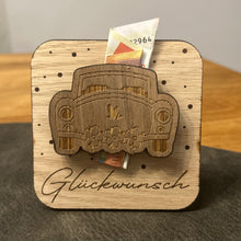 Lade das Bild in den Galerie-Viewer, Gratulationskarte 10x10cm - zur Hochzeit
