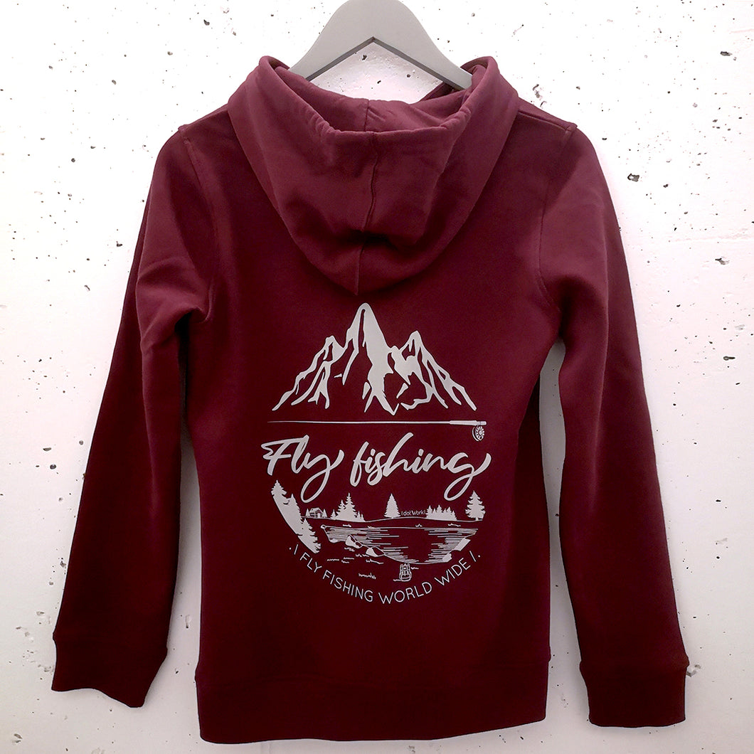 Hoodie . \ fly fishing ww